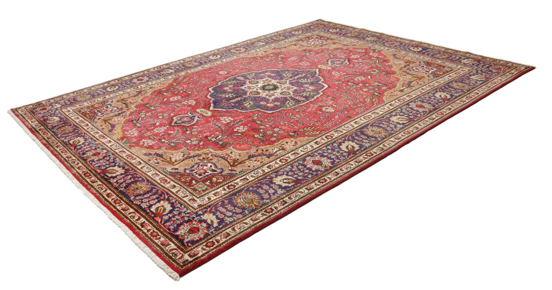 Tabriz Persian Rug — hand-knotted, 251 × 341 cm, Wool