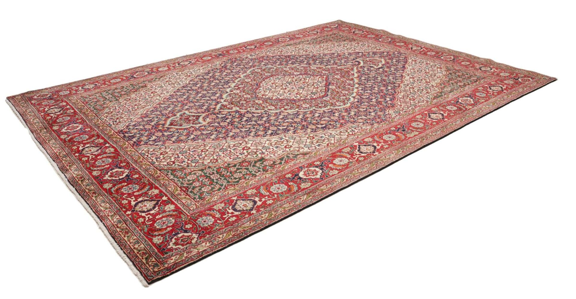 perserteppich-tabriz-245-x-355-cm-schurwolle-handgeknupft-hochwertig-7 Hand-Knotted Wool Tabriz Persian Rug, 245 × 355 cm