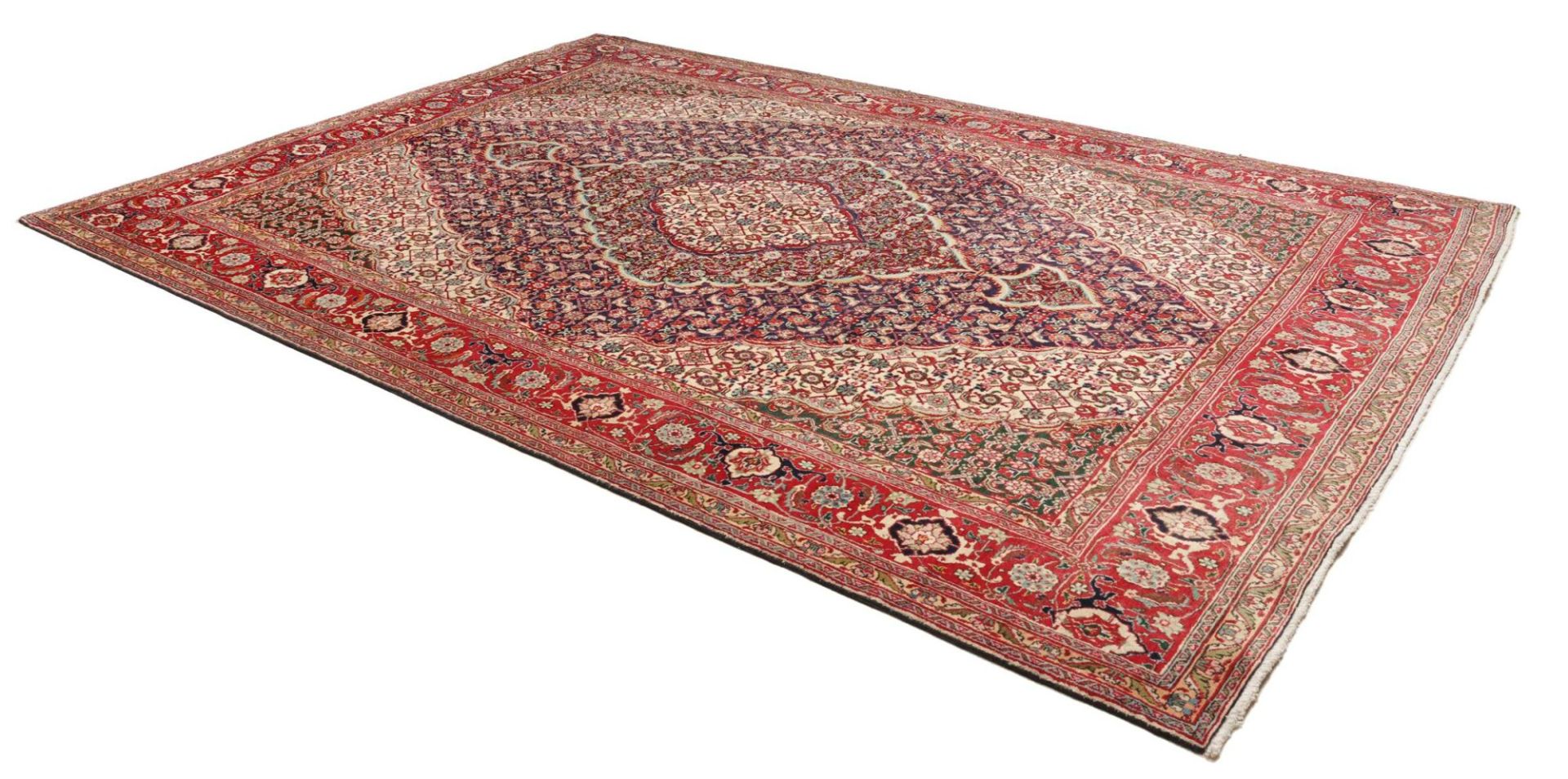 perserteppich-tabriz-245-x-355-cm-schurwolle-handgeknupft-hochwertig-9 Hand-Knotted Wool Tabriz Persian Rug, 245 × 355 cm