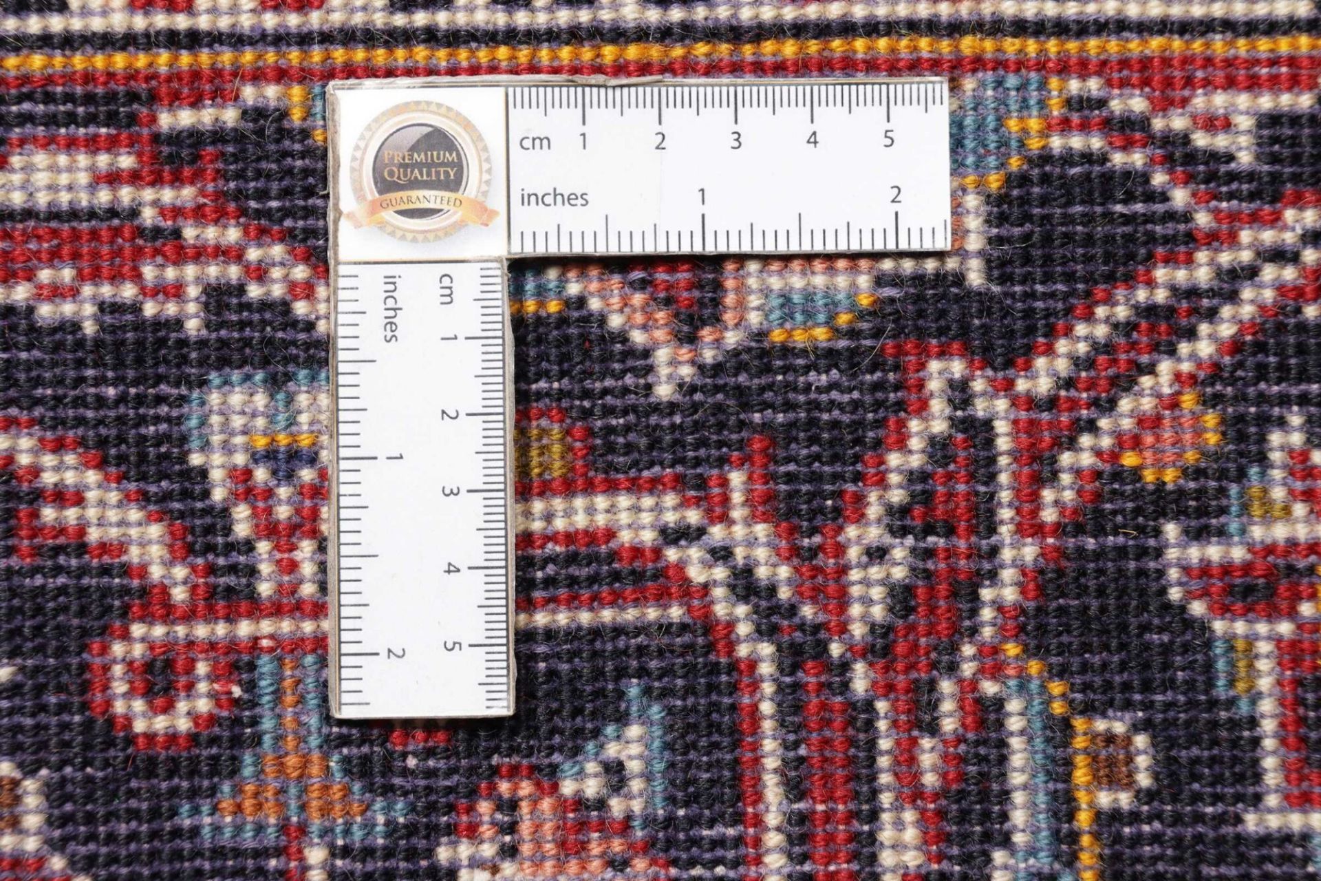 Kashan Persian Rug — hand-knotted, 244 × 347 cm, Wool