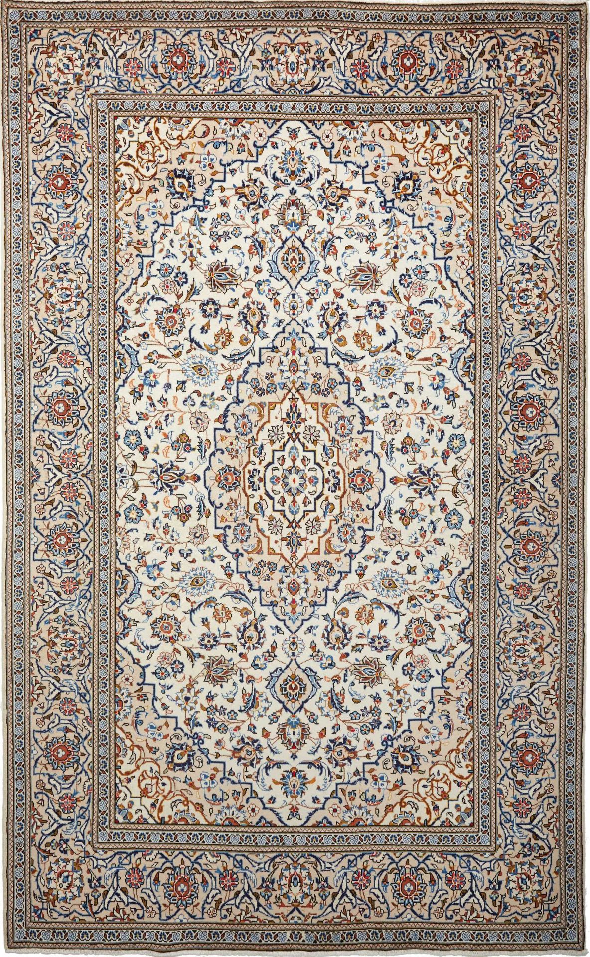 perserteppich-kashan-195-x-315-cm-schurwolle-handgeknupft-hochwertig Hand-Knotted Wool Kashan Persian Rug, 195 × 315 cm