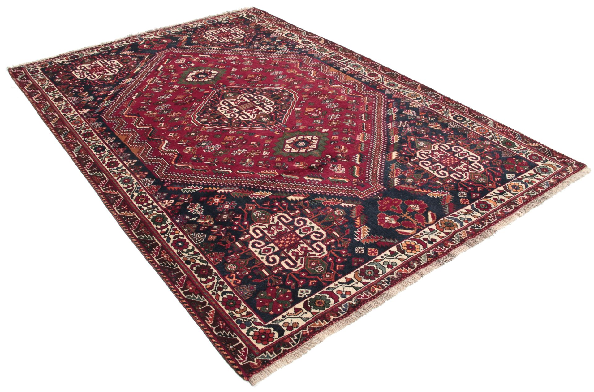 Qashqai Persian Rug 185 × 275 cm, Wool, hand-knotted