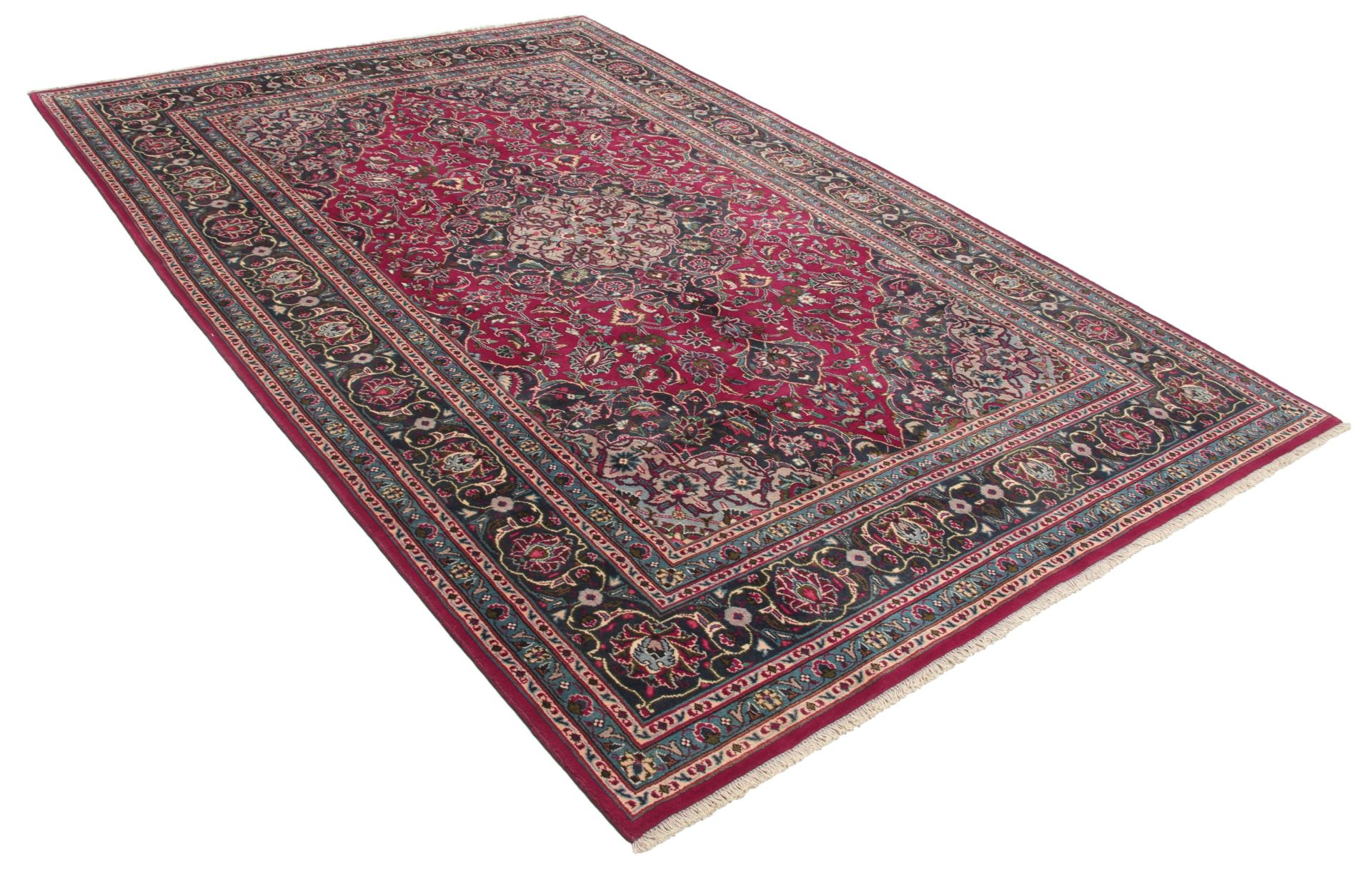 Mashhad Persian Rug — hand-knotted, 200 × 300 cm, Wool