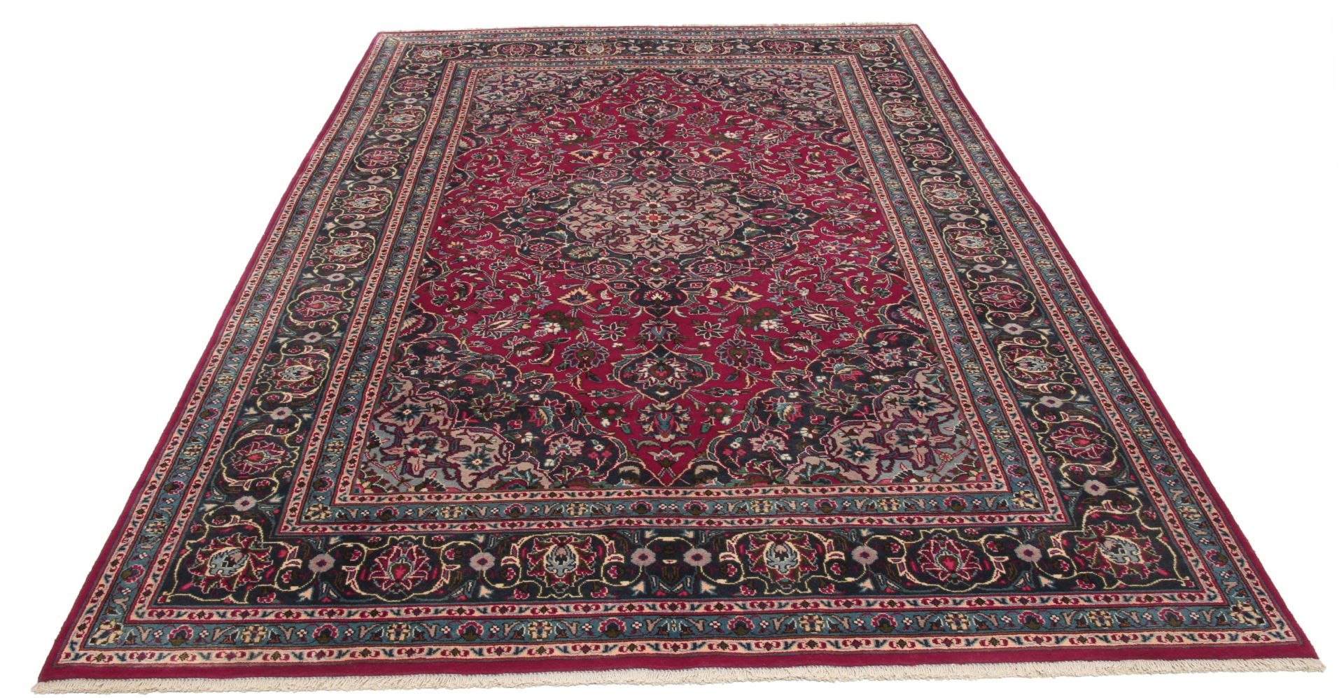 Mashhad Persian Rug — hand-knotted, 200 × 300 cm, Wool