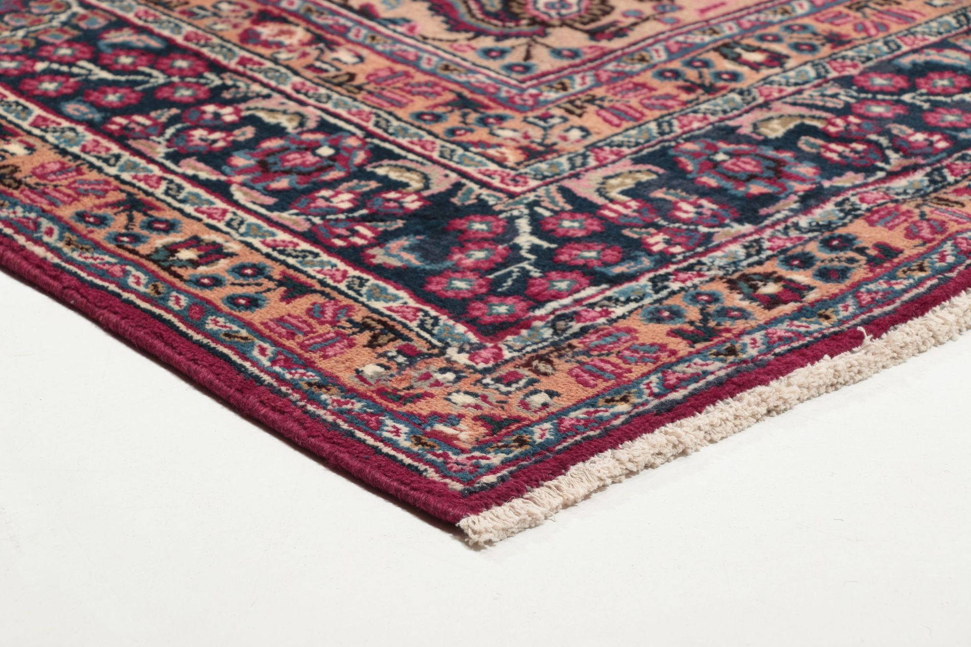perserteppich-mashad-200-x-297-cm-wolle-handgeknupft-floral-8 Mashhad Persian Rug — hand-knotted, 200 × 297 cm, Wool