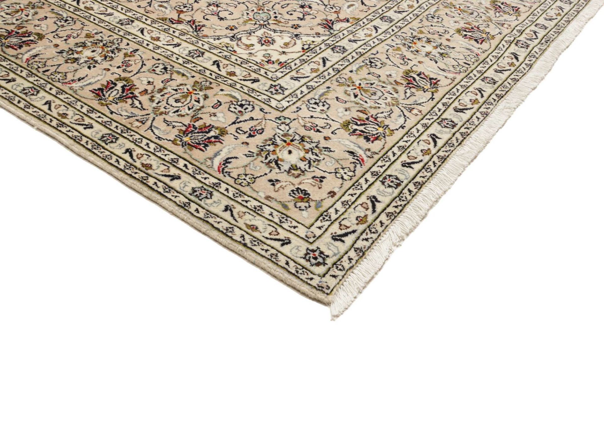 Kashan Persian Rug — hand-knotted, 201 × 289 cm, Wool