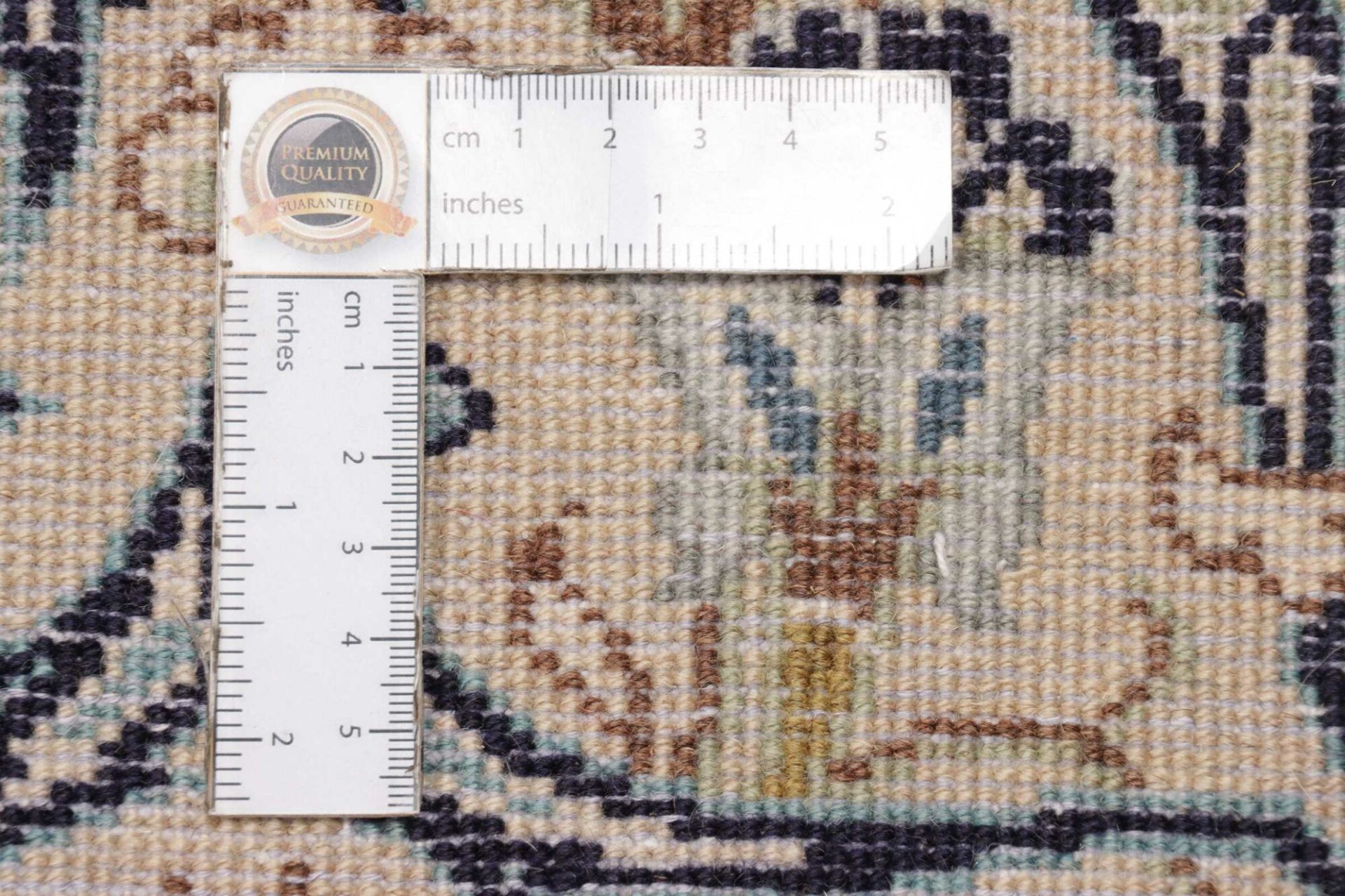 Kashan Persian Rug — hand-knotted, 201 × 289 cm, Wool
