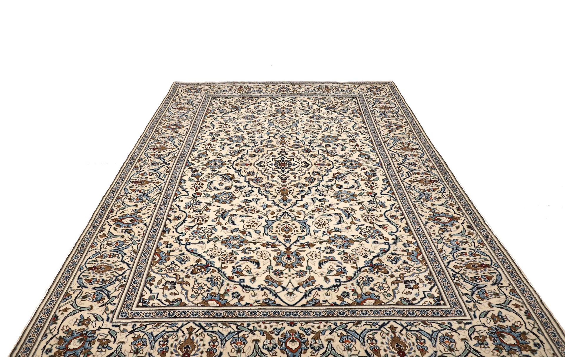 Kashan Persian Rug — hand-knotted, 197 × 309 cm, Wool