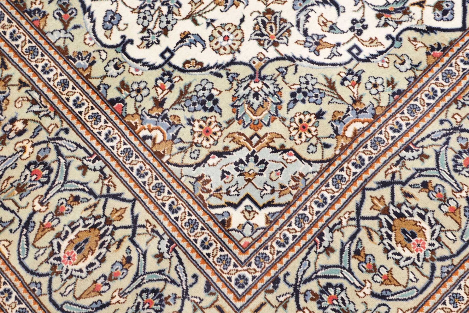 Kashan Persian Rug — hand-knotted, 193 × 284 cm, Wool
