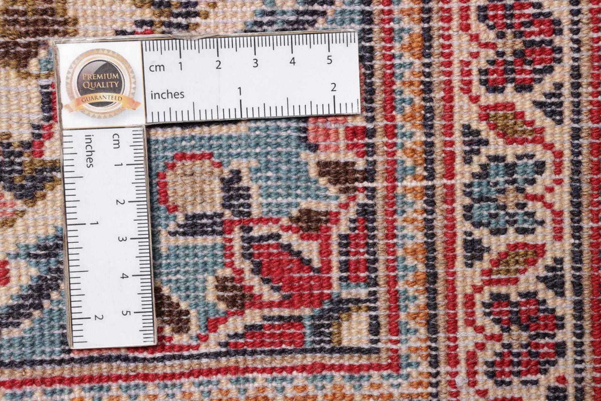 Kashan Persian Rug — hand-knotted, 204 × 292 cm, Wool