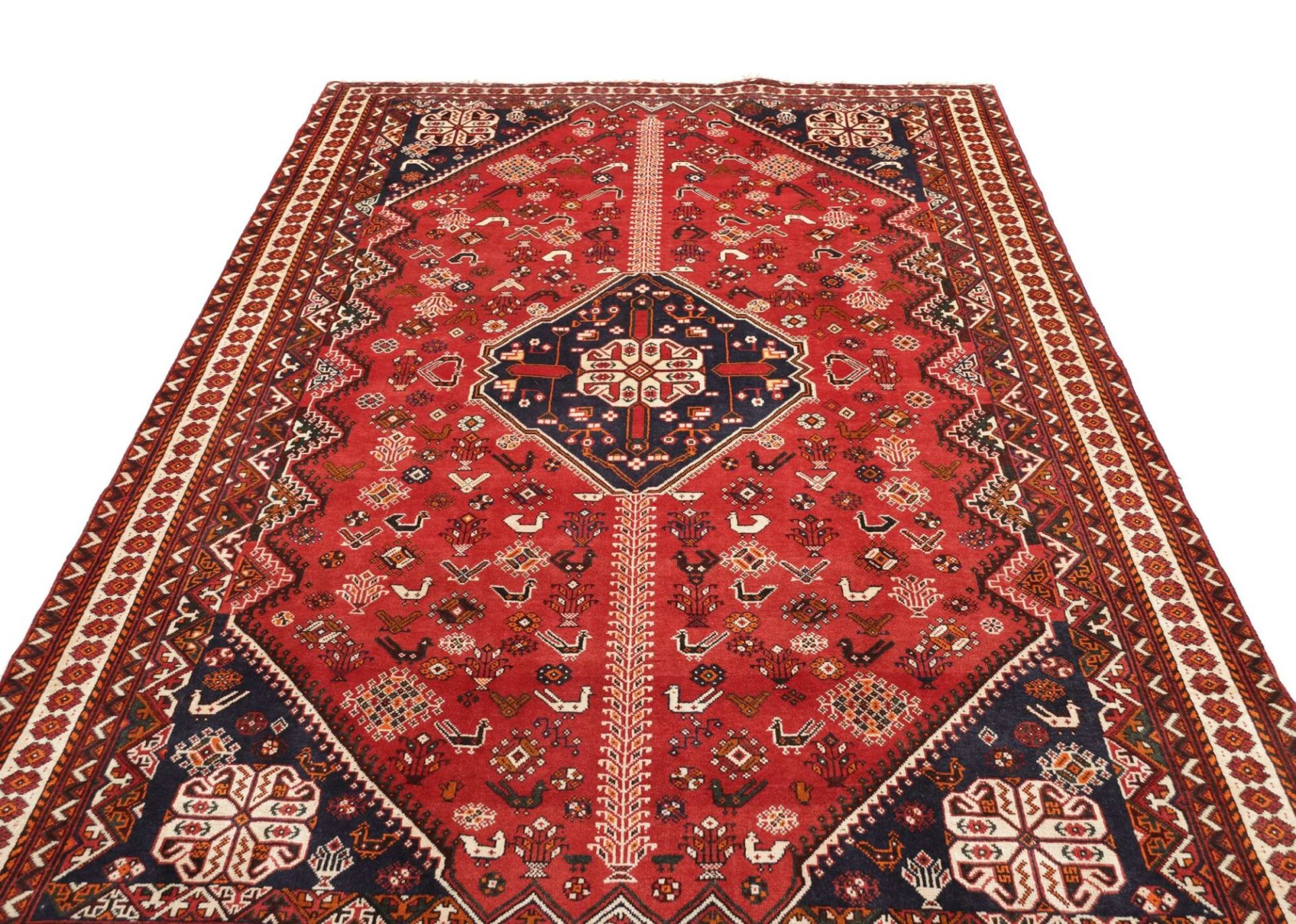 Qashqai Persian Rug 209 × 314 cm, Wool, hand-knotted