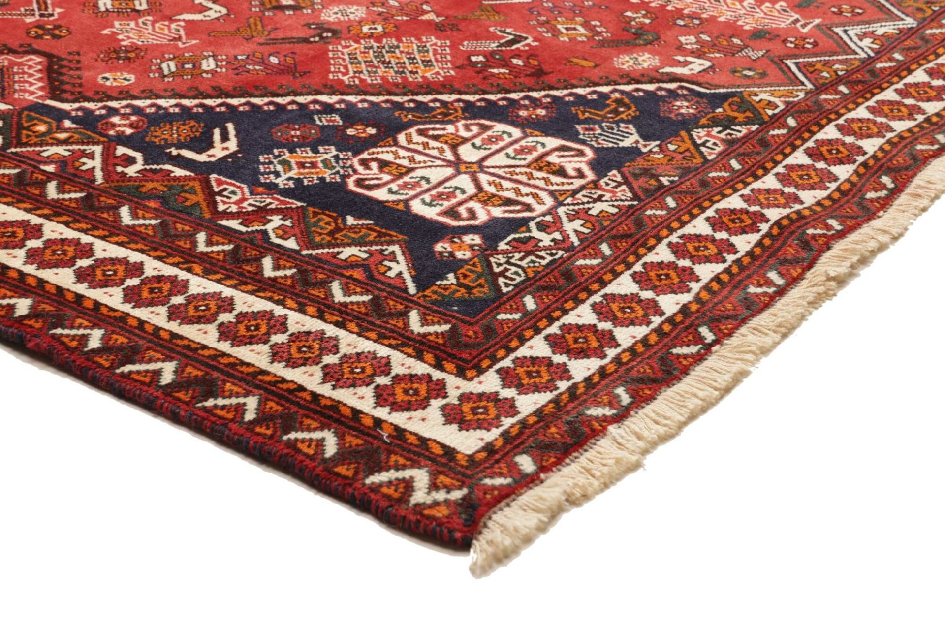 Qashqai Persian Rug 209 × 314 cm, Wool, hand-knotted