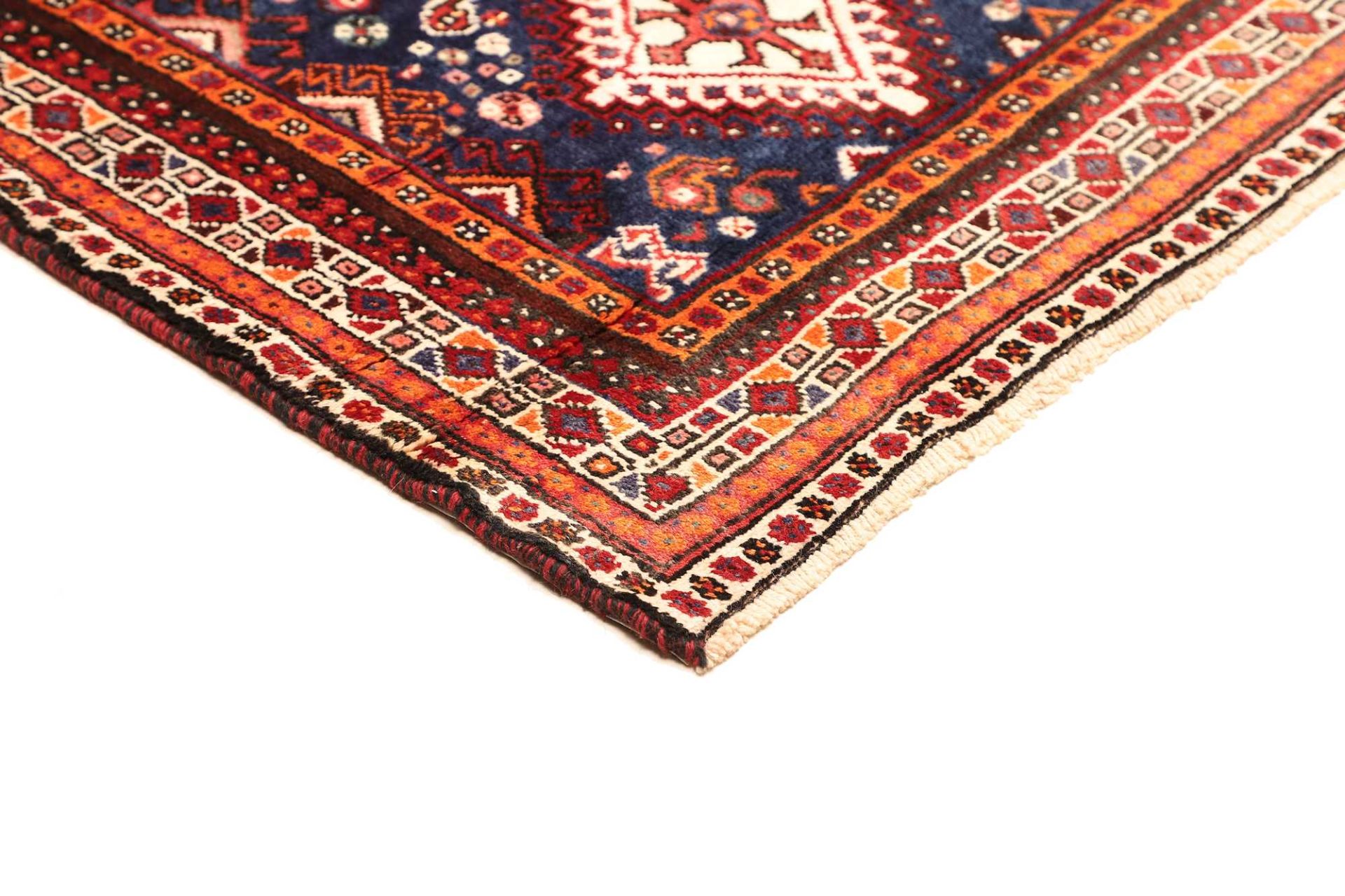 Shiraz Persian Rug 211 × 292 cm, Wool, hand-knotted