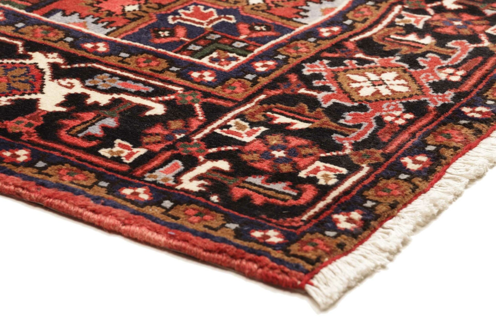 Heriz Persian Rug — hand-knotted, 207 × 306 cm, Wool