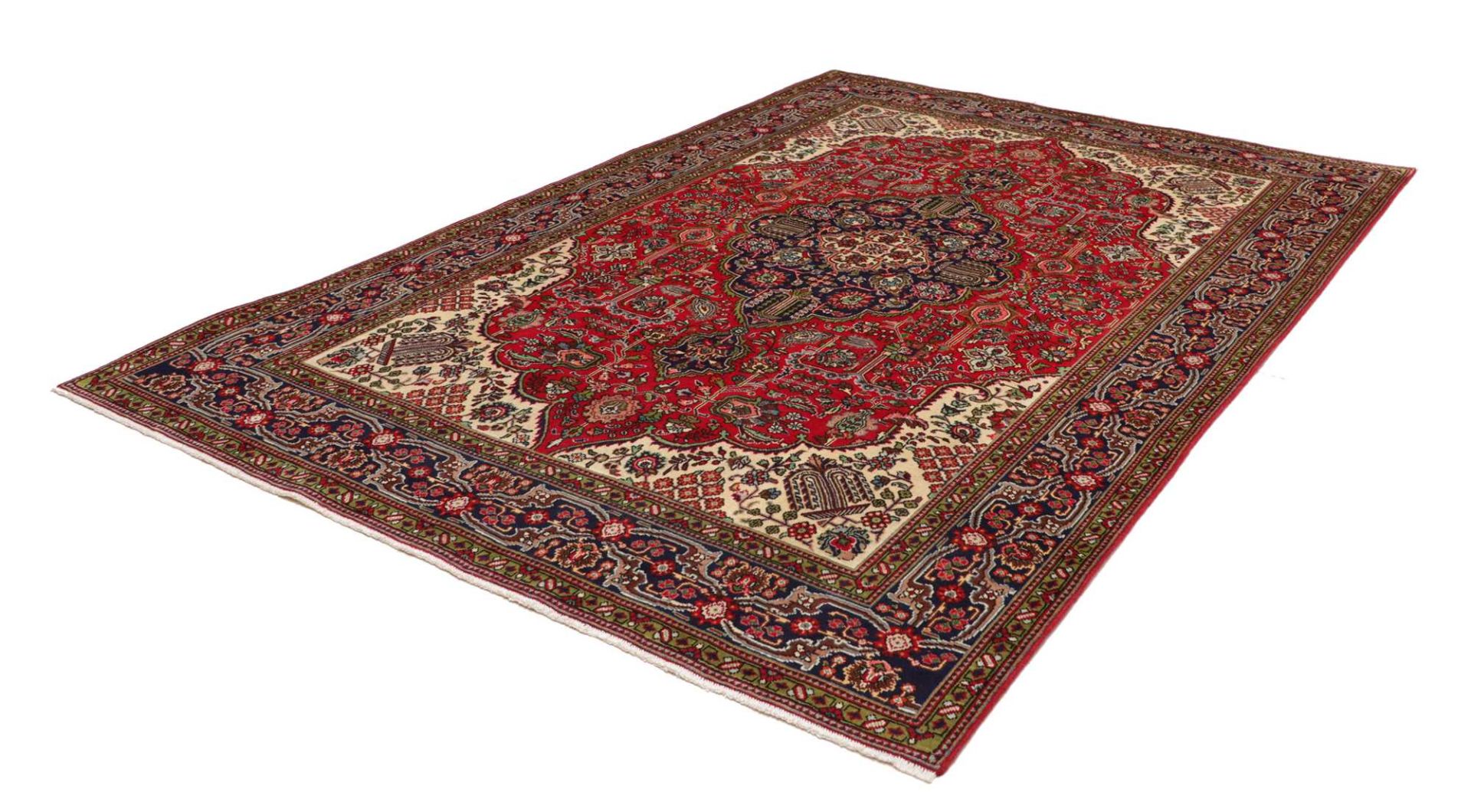 persischer-teppich-tabriz-205-x-289-cm-schurwolle-handgeknupft-1 Hand-Knotted Wool Tabriz Persian Rug, 205 × 289 cm