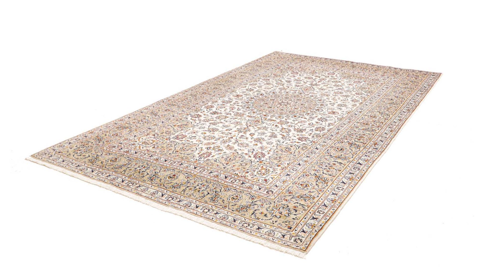 Kashan Persian Rug 206 × 324 cm, Wool, hand-knotted