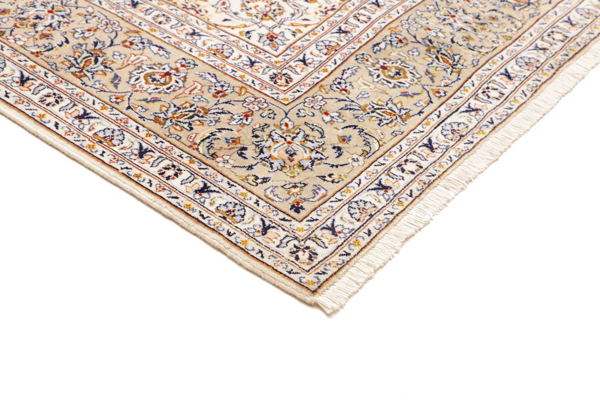Kashan Persian Rug 206 × 324 cm, Wool, hand-knotted
