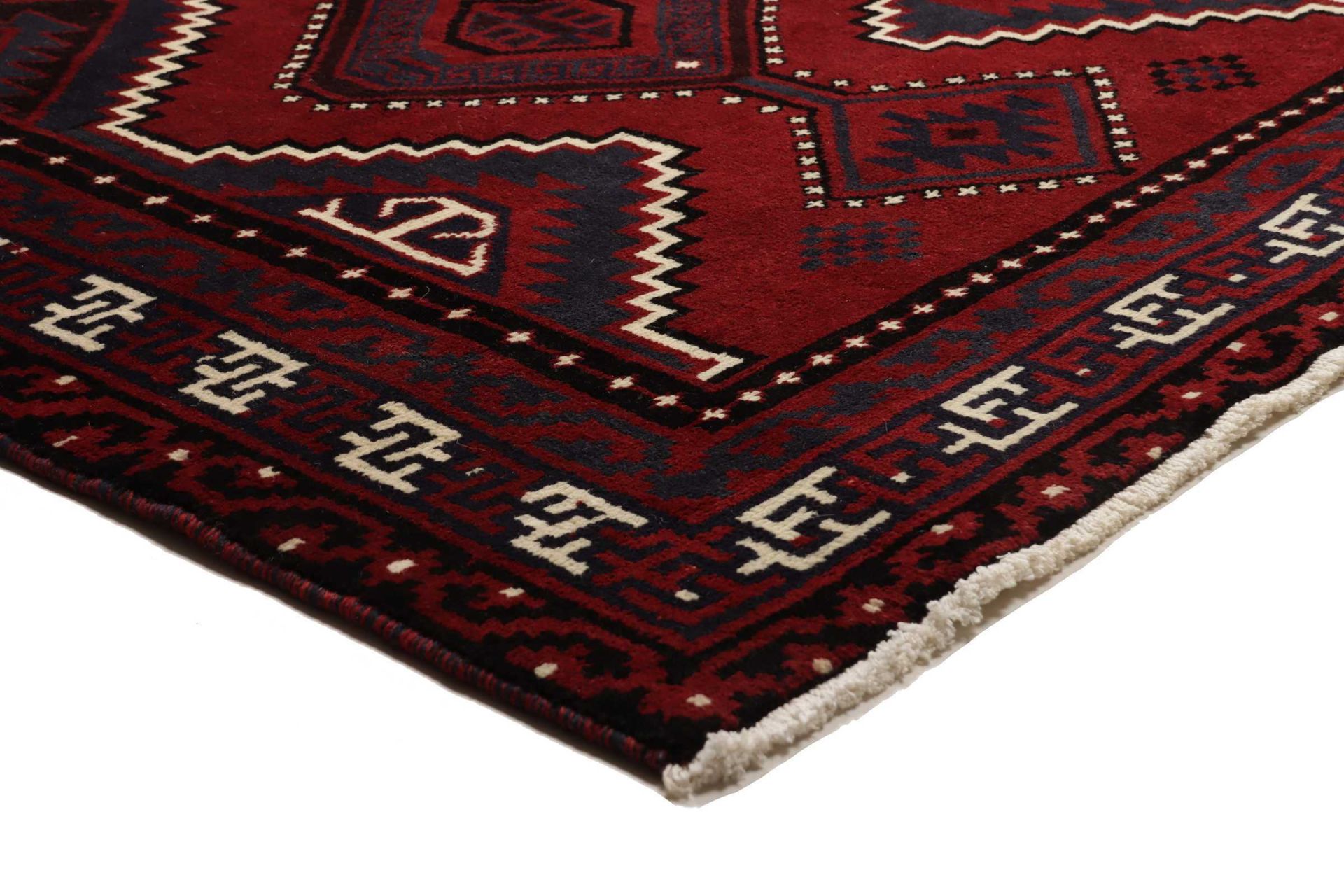 Hand-Knotted Wool Loribaft Persian Rug, 224 × 299 cm