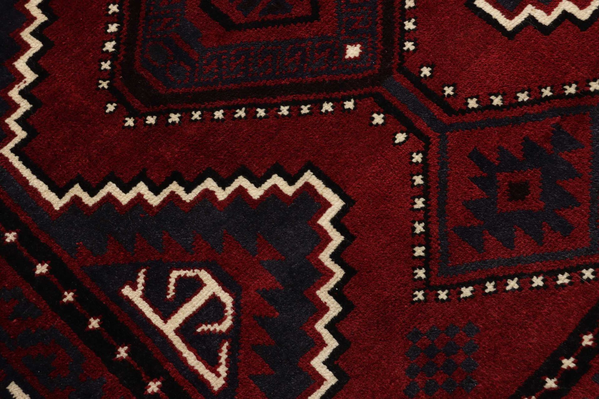 Hand-Knotted Wool Loribaft Persian Rug, 224 × 299 cm