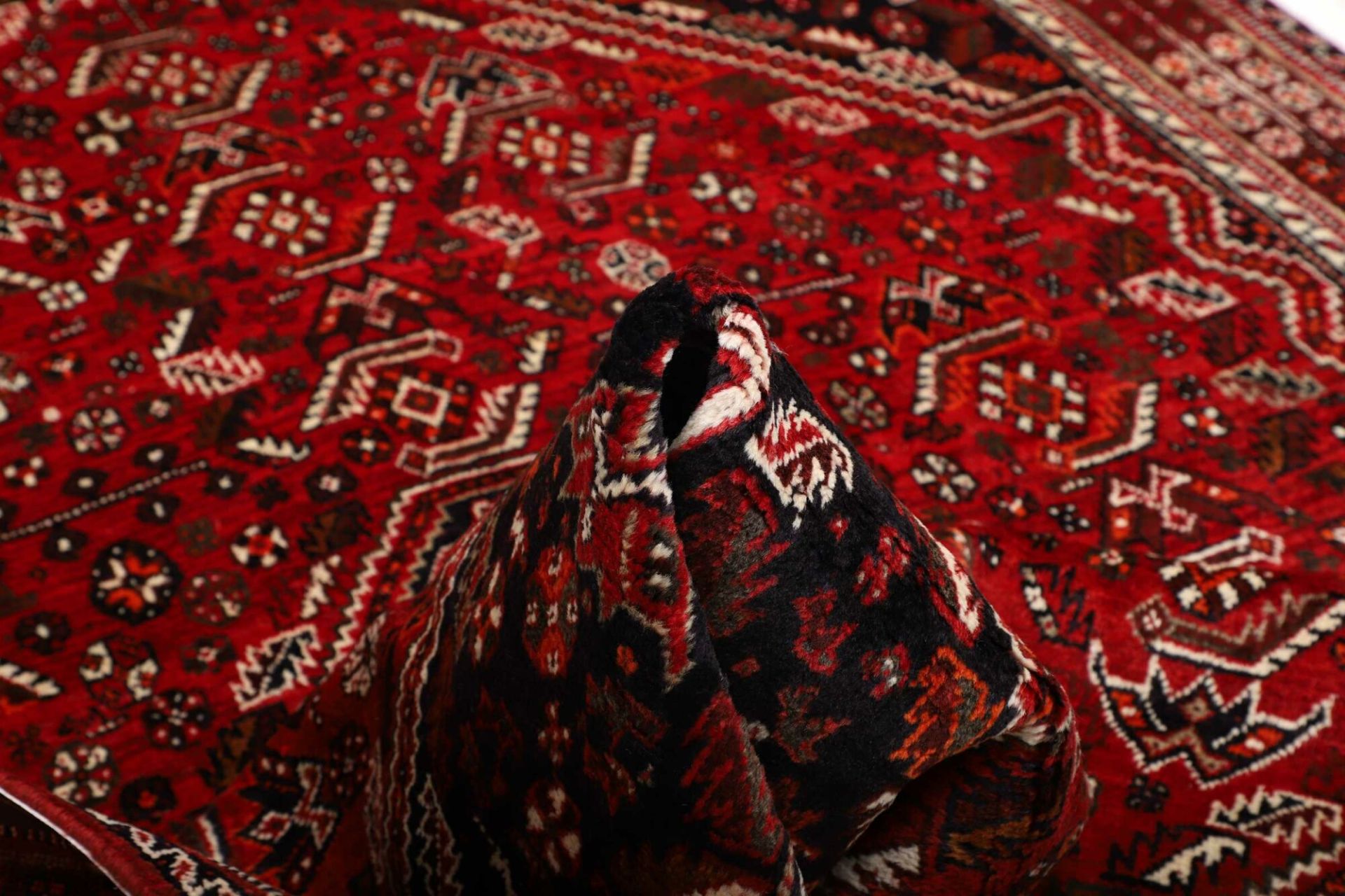 persischer-teppich-shiraz-179-x-279-cm-schurwolle-handgeknupft-18 Shiraz Persian Rug — hand-knotted, 179 × 279 cm, Wool