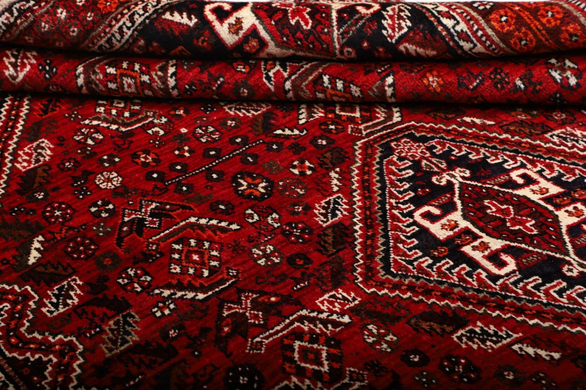 persischer-teppich-shiraz-179-x-279-cm-schurwolle-handgeknupft-19 Shiraz Persian Rug — hand-knotted, 179 × 279 cm, Wool