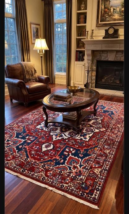 Persian Rug Bakhtiari 316 x 213 cm Wool Hand-knotted