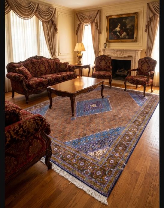 Persian Rug Tabriz approx 340x250 cm Wool Hand-knotted