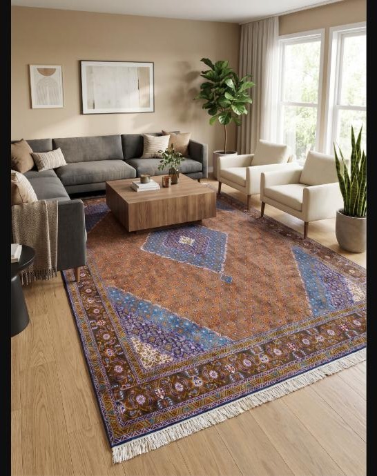 Persian Rug Tabriz approx 340x250 cm Wool Hand-knotted