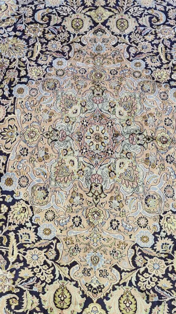Oriental Rug Kashmir 405 x 299 cm Silk Hand-knotted
