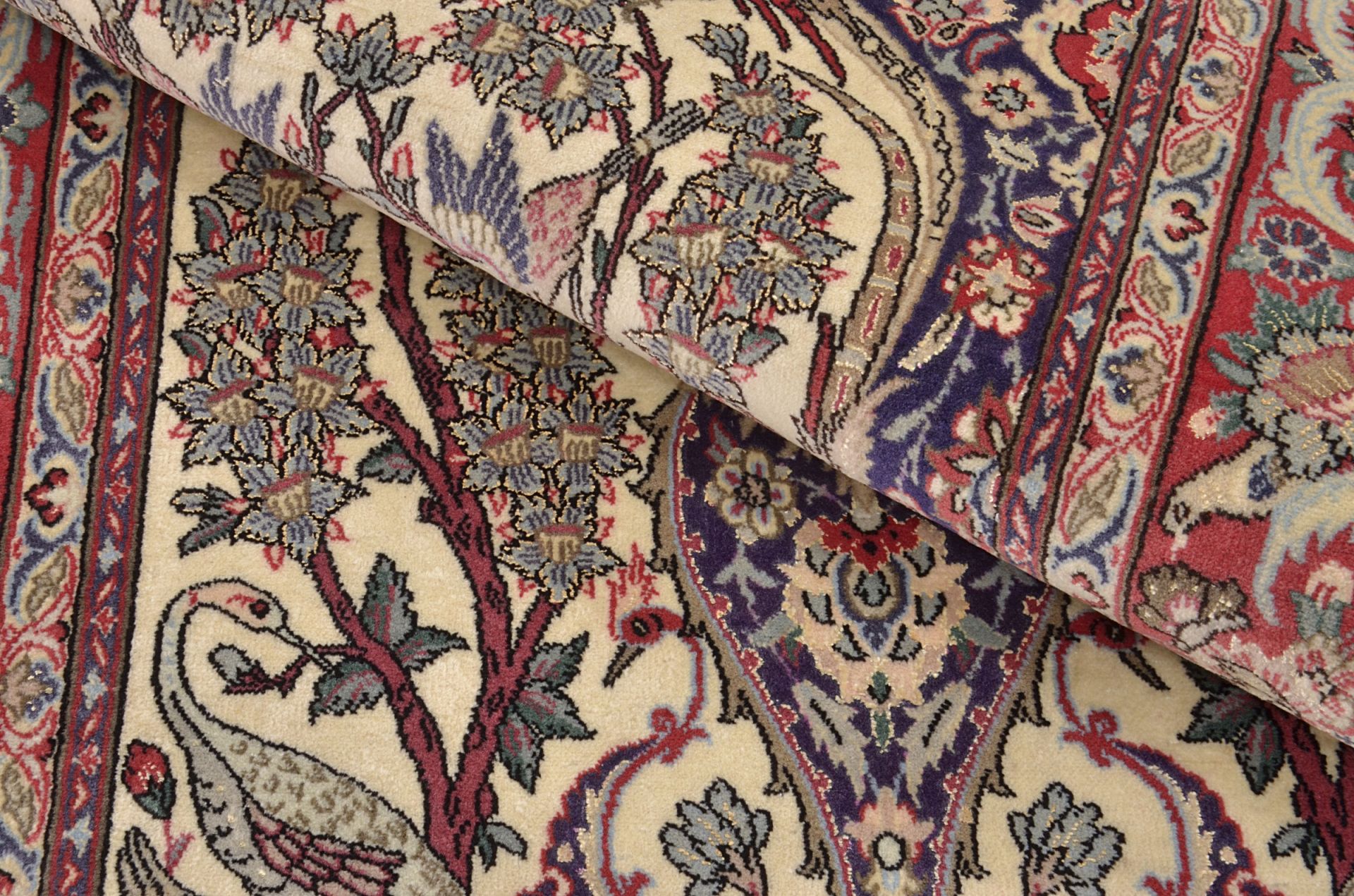 perserteppich-isfahan-100-x-186-cm-schurwolle-handgeknupft-9 Isfahan Persian Rug — hand-knotted, 100 × 186 cm, Wool