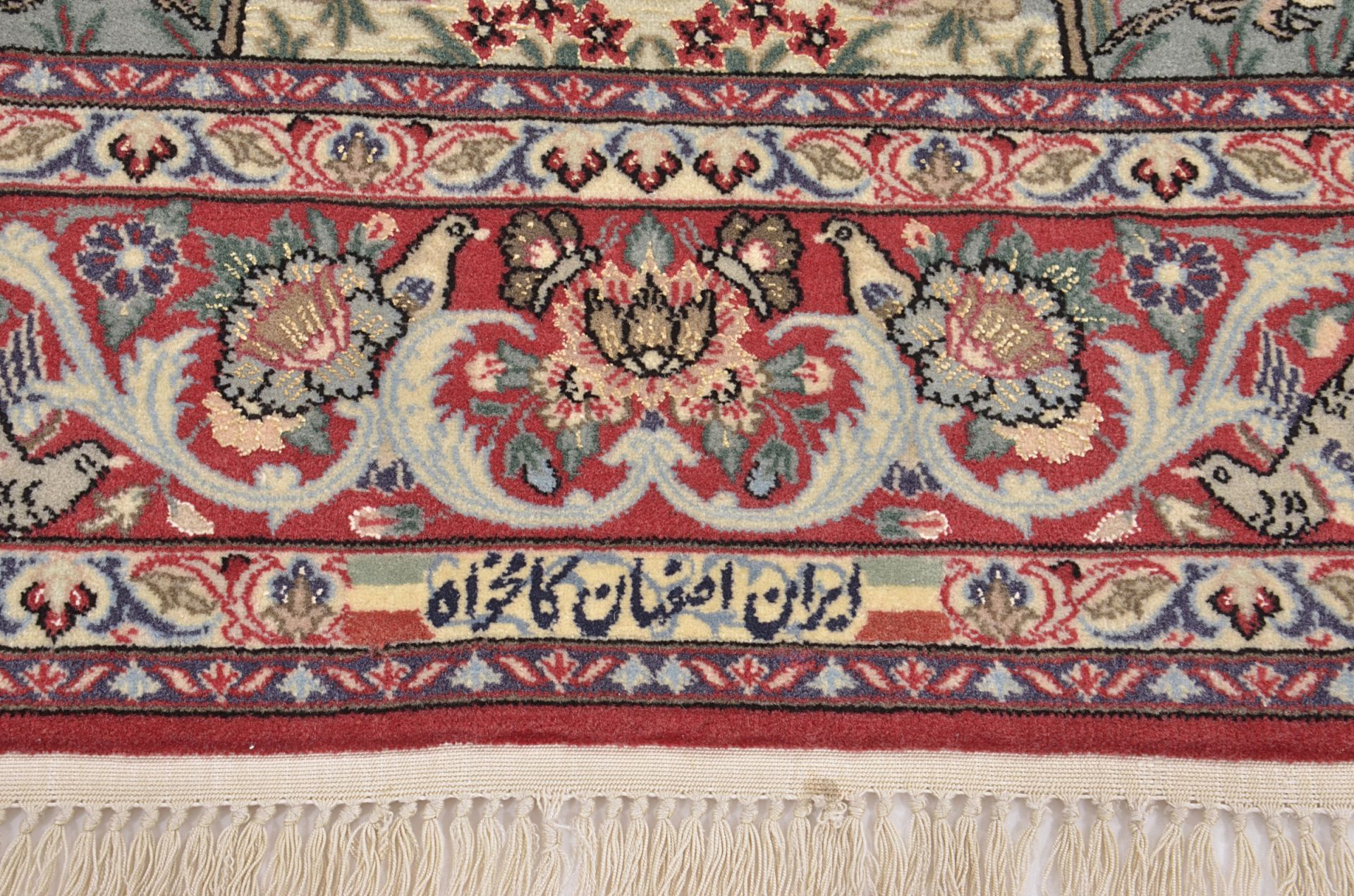 perserteppich-isfahan-100-x-186-cm-schurwolle-handgeknupft-10 Isfahan Persian Rug — hand-knotted, 100 × 186 cm, Wool