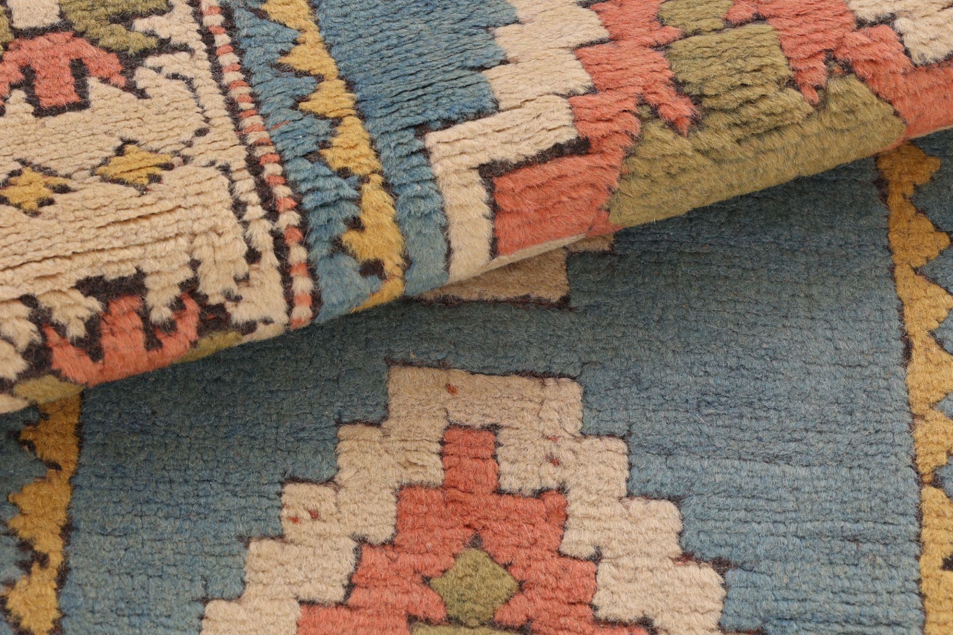perserteppich-kars-262-x-90-cm-schurwolle-handgeknupft-39 Hand-Knotted Wool Persian Rug, 262 × 90 cm