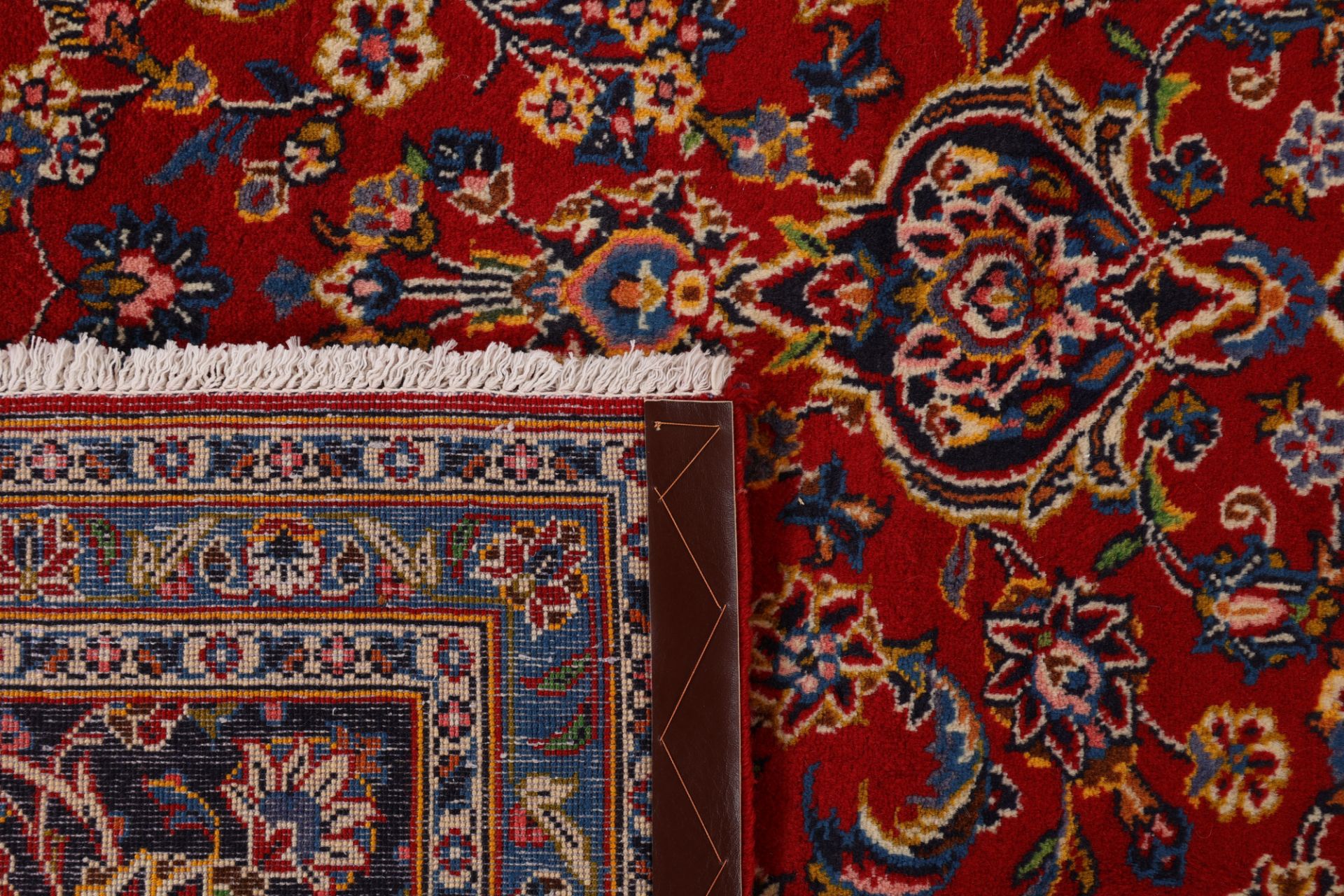 Kashan Persian Rug 187 × 317 cm, Wool & Silk, hand-knotted