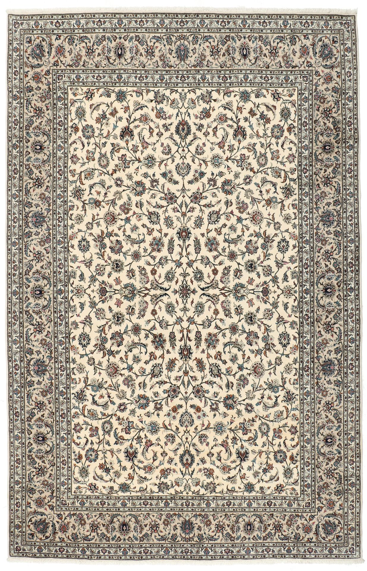 Kashan Persian Rug 256 × 394 cm, Wool, hand-knotted