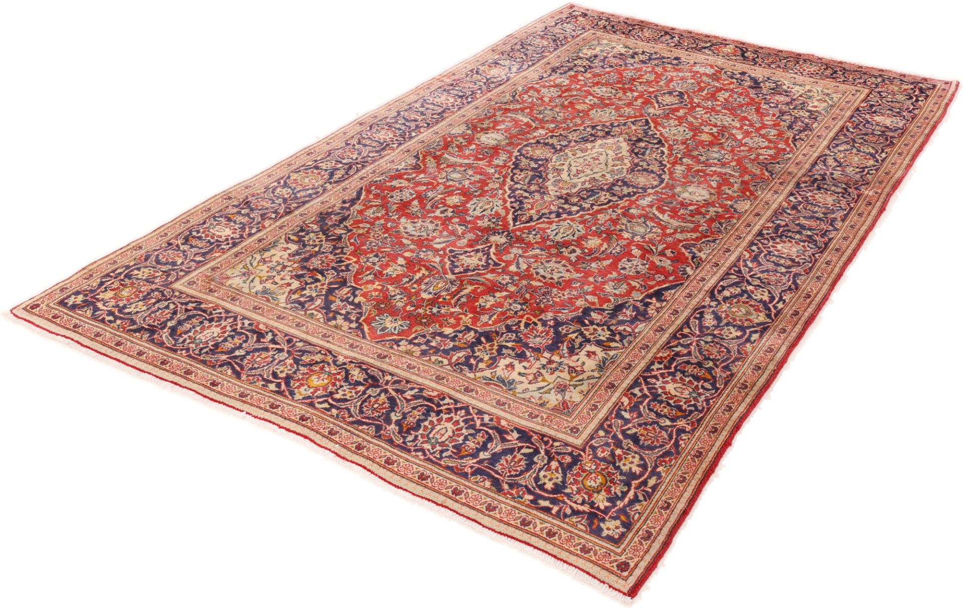 Kashan Persian Rug 194 × 320 cm, Wool, hand-knotted