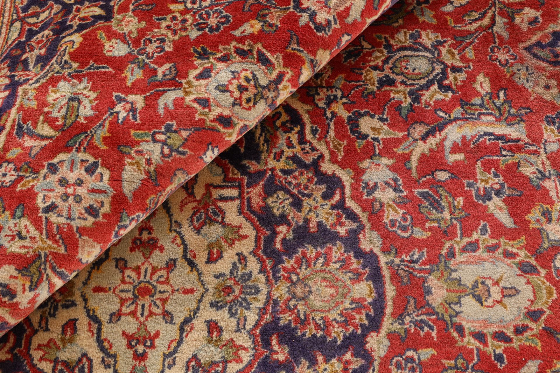 Kashan Persian Rug 194 × 320 cm, Wool, hand-knotted