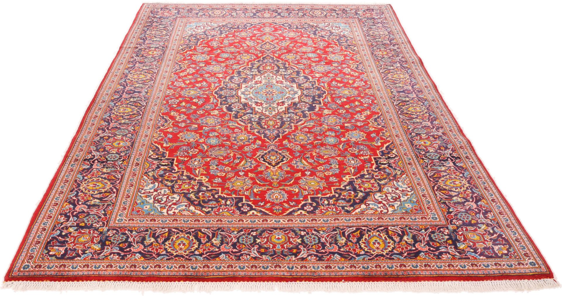 perserteppich-kashan-223-x-318-cm-schurwolle-handgeknupft-27 Kashan Persian Rug 223 × 318 cm, Wool, hand-knotted