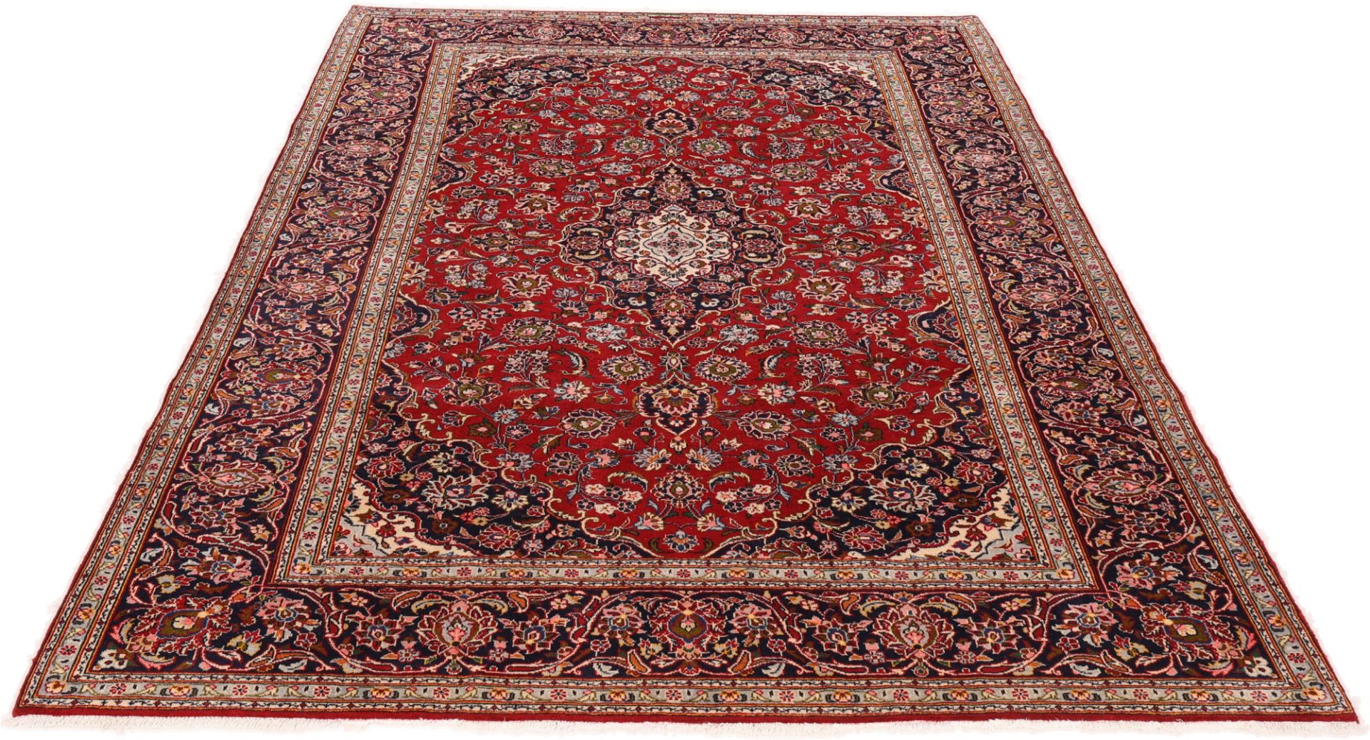 perserteppich-kashan-210-x-297-cm-schurwolle-seide-handgeknupft-18 Kashan Persian Rug — hand-knotted, 210 × 297 cm, Wool & Silk