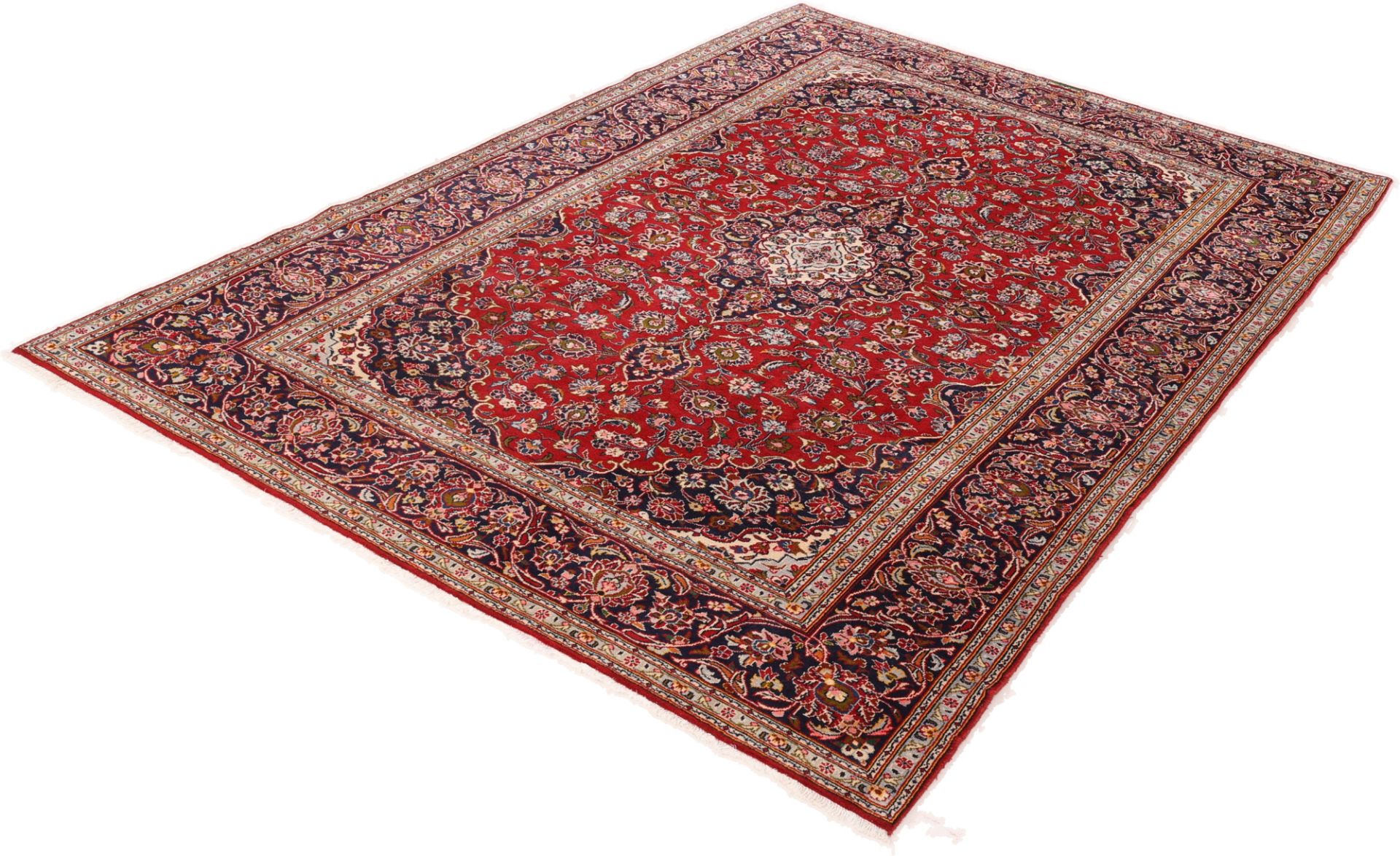 perserteppich-kashan-210-x-297-cm-schurwolle-seide-handgeknupft-32 Kashan Persian Rug — hand-knotted, 210 × 297 cm, Wool & Silk