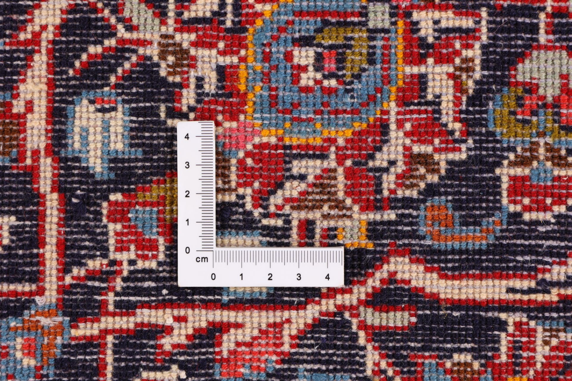 Kashan Persian Rug — hand-knotted, 198 × 300 cm, Wool & Silk
