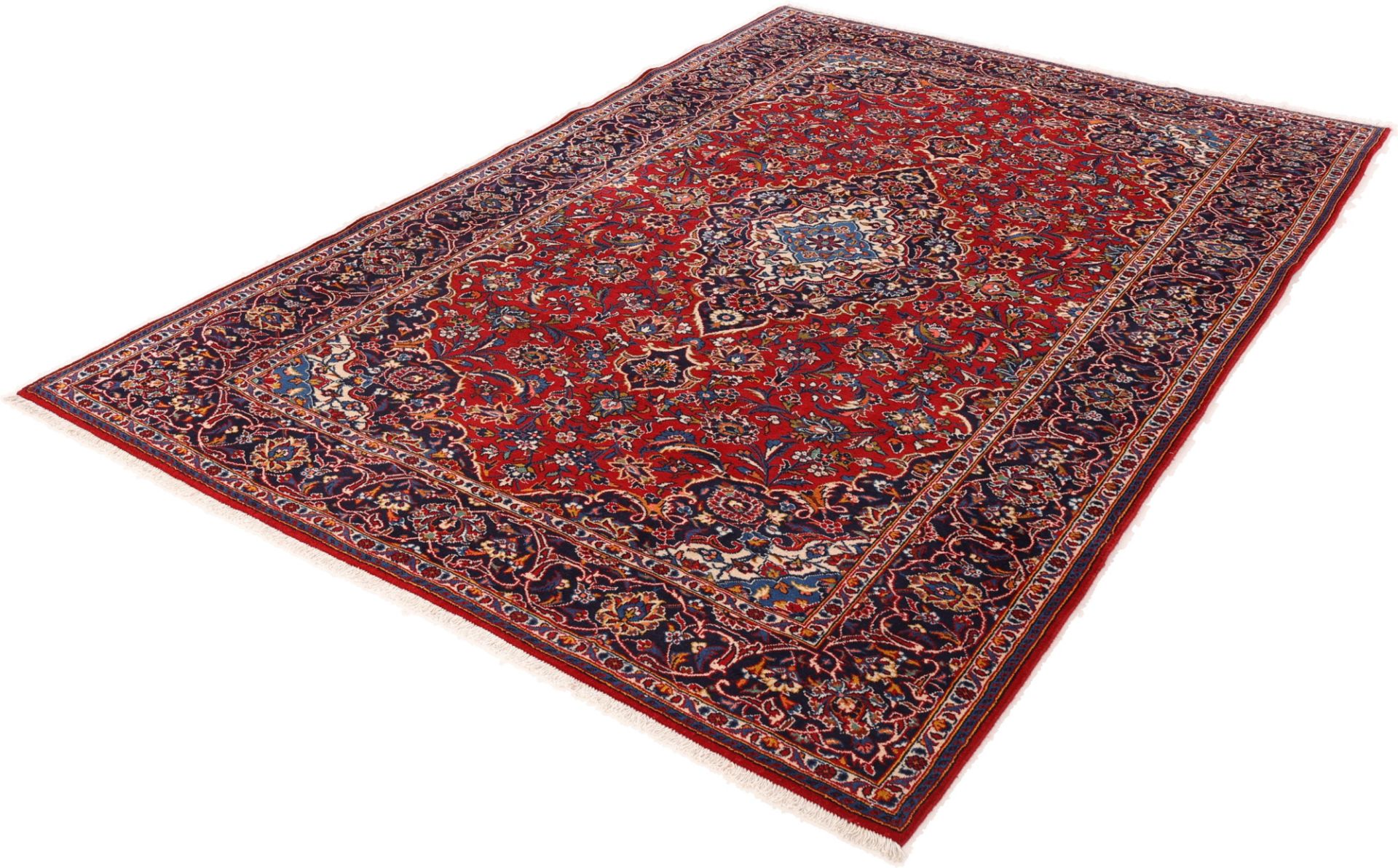 Kashan Persian Rug 223 × 322 cm, Wool, hand-knotted