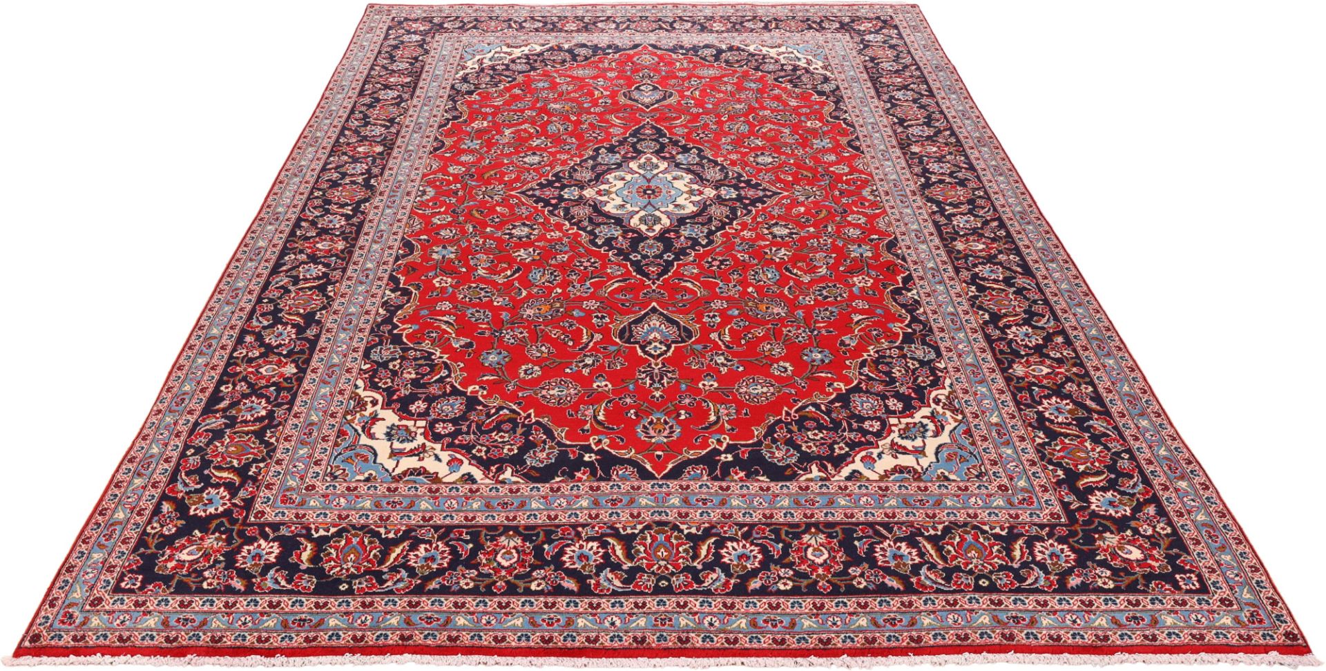 Kashan Persian Rug 236 × 345 cm, Wool, hand-knotted