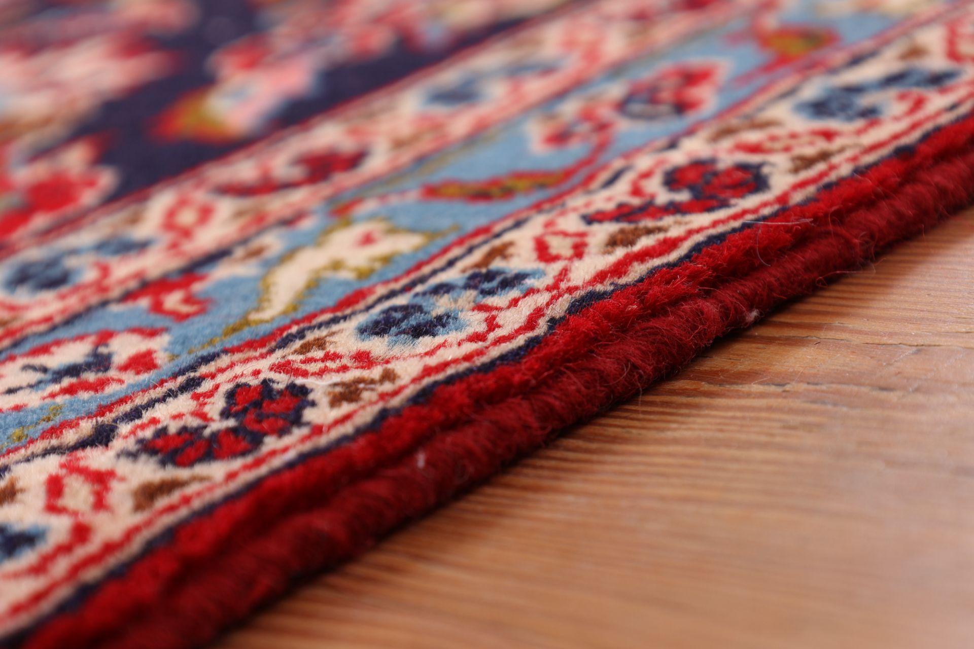 Kashan Persian Rug 236 × 345 cm, Wool, hand-knotted