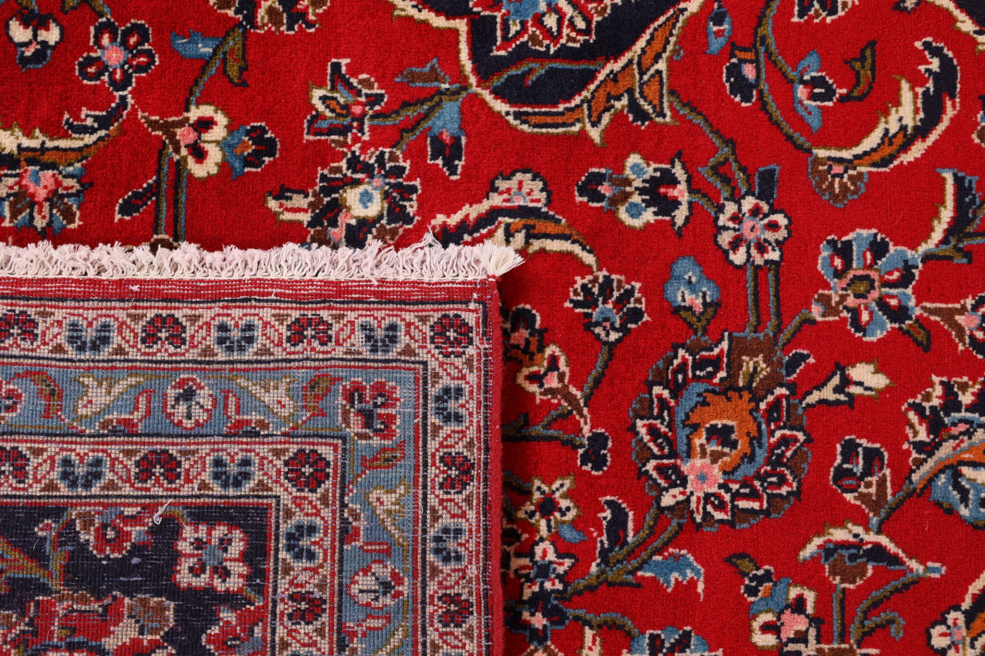 Kashan Persian Rug 236 × 345 cm, Wool, hand-knotted