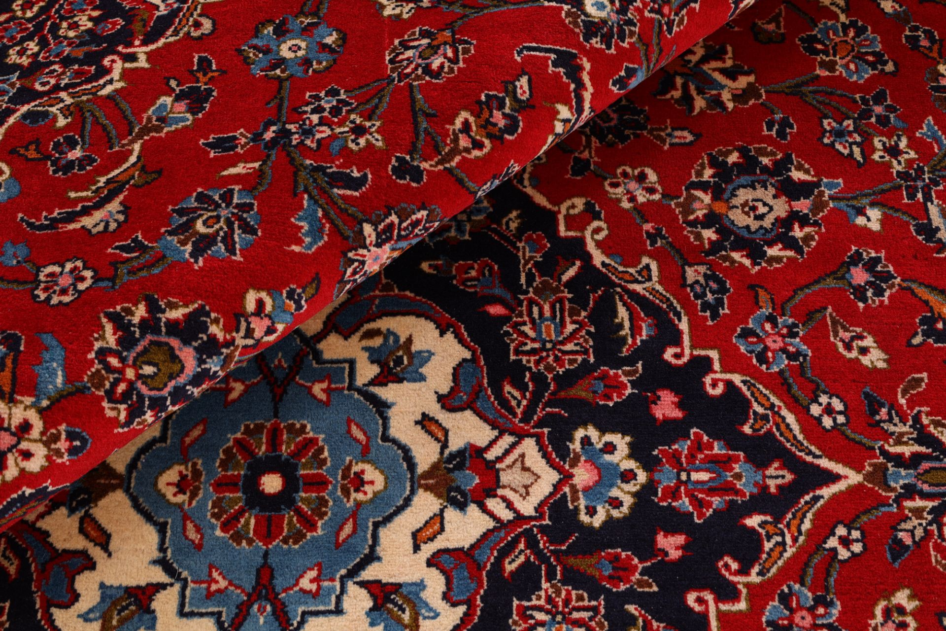 Kashan Persian Rug 236 × 345 cm, Wool, hand-knotted