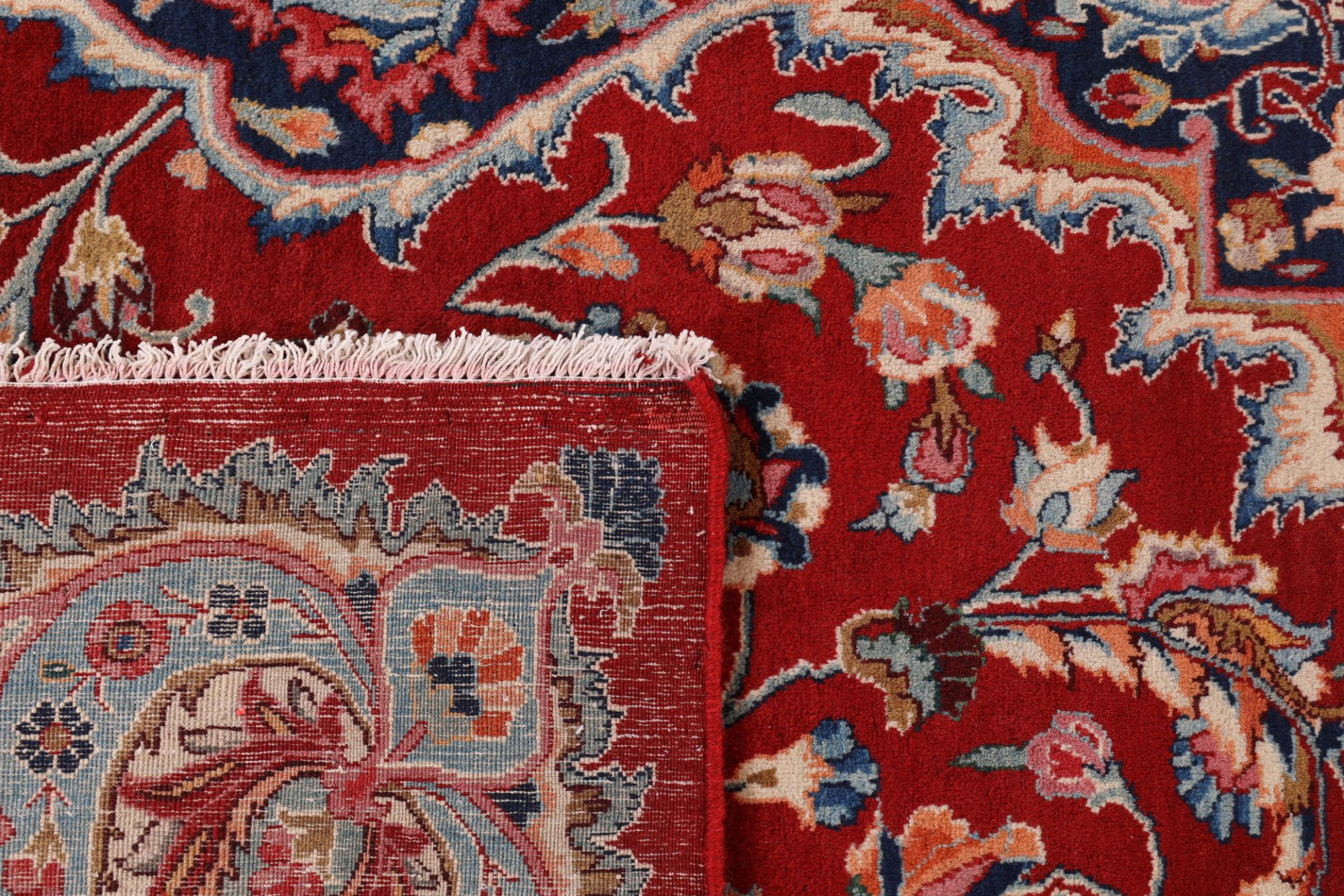 perserteppich-mashad-250-x-358-cm-schurwolle-handgeknupft-floral-14 Hand-Knotted Wool Mashhad Persian Rug, 250 × 358 cm
