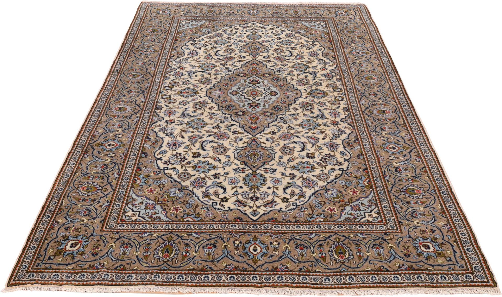 perserteppich-kashan-195-x-300-cm-schurwolle-handgeknupft-47 Kashan Persian Rug — hand-knotted, 195 × 300 cm, Wool