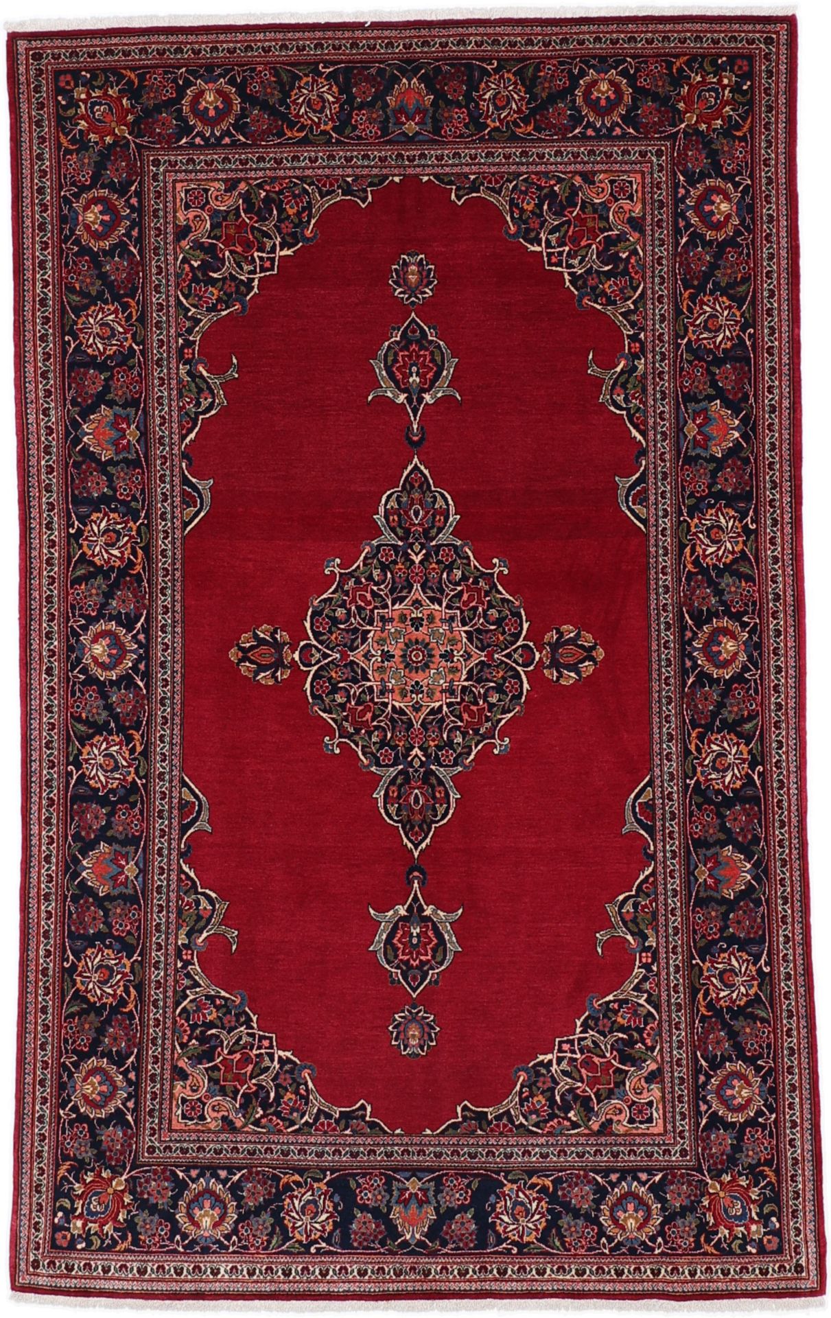 perserteppich-kashan-136-x-218-cm-schurwolle-handgeknupft-antik Kashan Persian Rug — hand-knotted, 136 × 218 cm, Wool