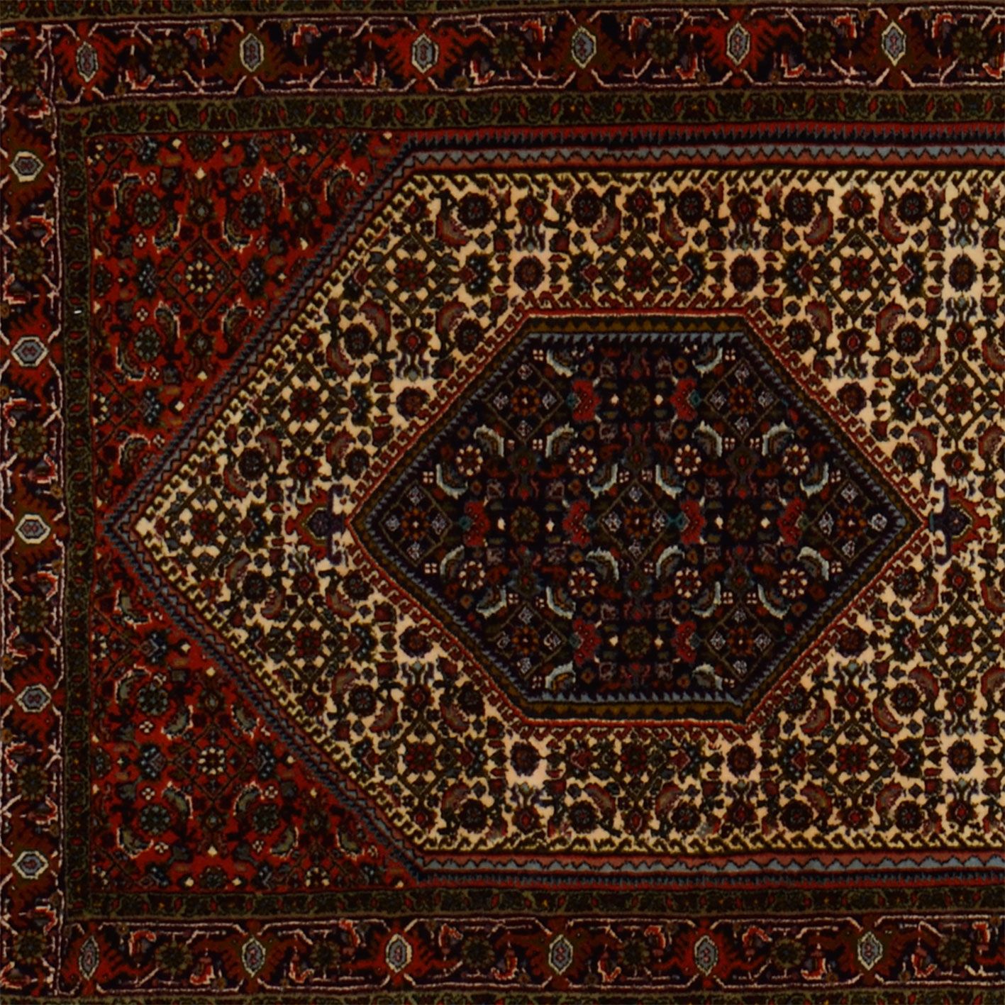 perserteppich-bidjar-80-x-237-cm-schurwolle-handgeknupft-3 Hand-Knotted Wool Bijar Persian Rug, 80 × 237 cm