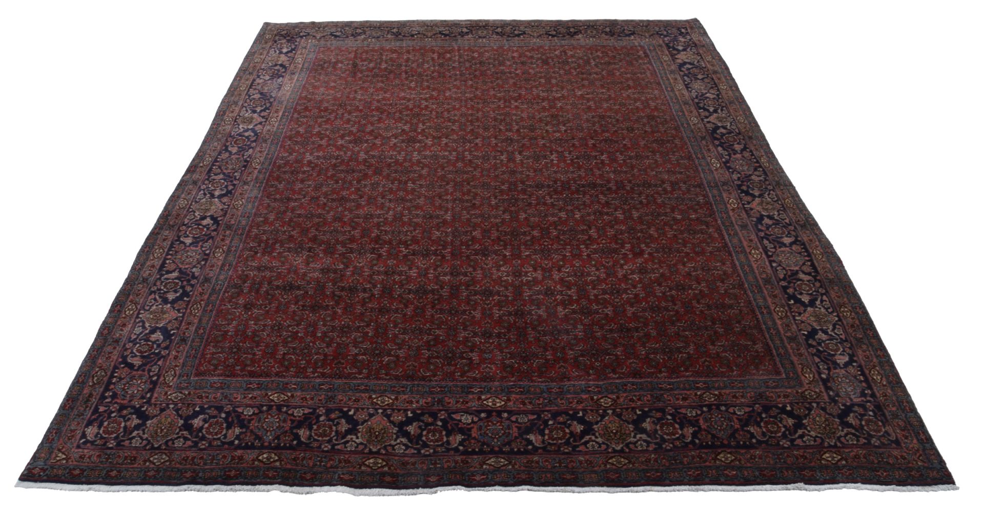 Antique Wool Bijar Persian Rug, 305 × 395 cm
